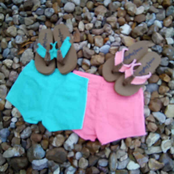 Bright Mint Frayed Flip Flops | Gypsy Jazz Encore