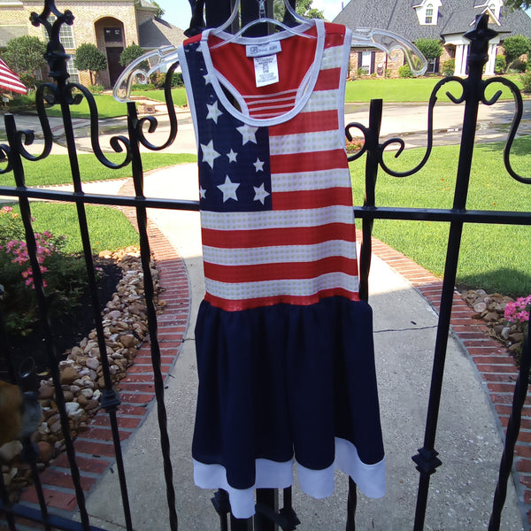 Stars and Stripes Tank Dress | Bonnie Jean
