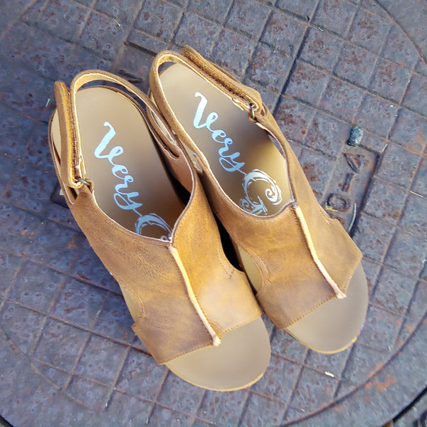 Brown and Multi Colored Wedges | Very G - Freedom