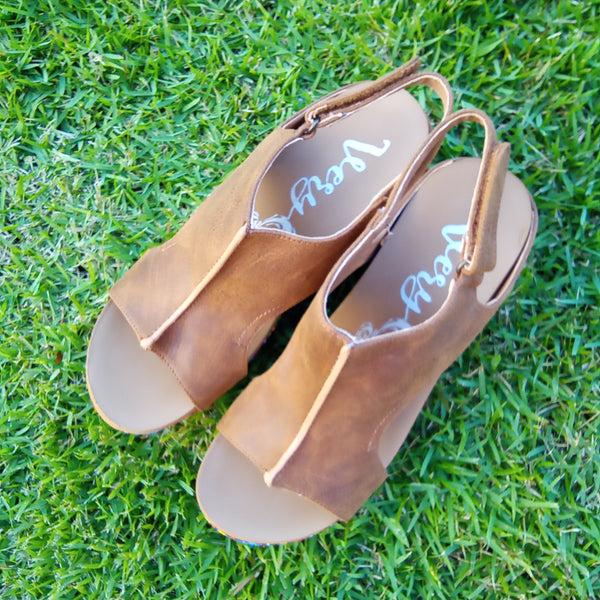 Brown and Multi Colored Wedges | Very G - Freedom