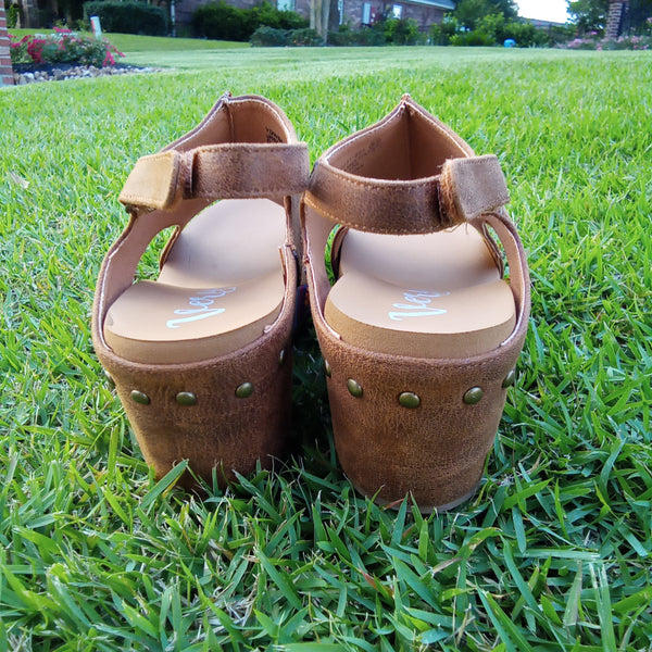 Brown and Multi Colored Wedges | Very G - Freedom