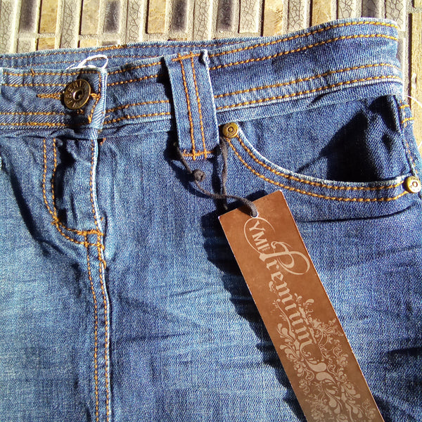 Mini Denim Skirt | YMI Premium