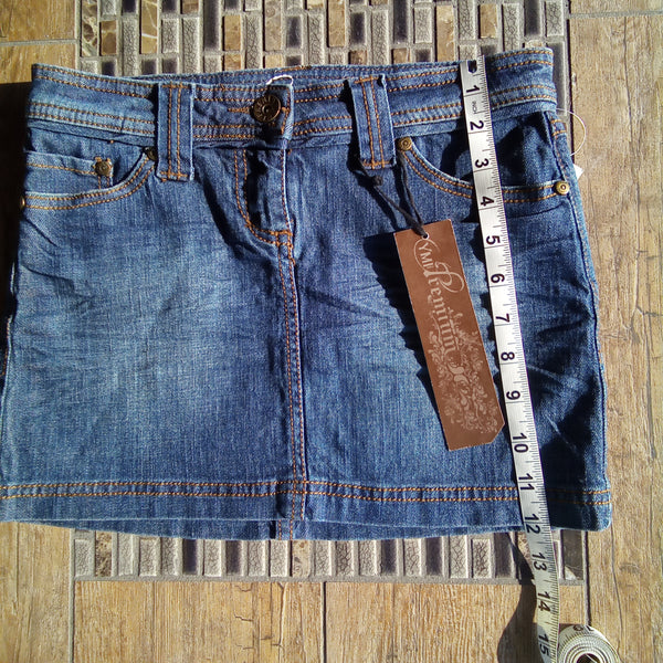 Mini Denim Skirt | YMI Premium