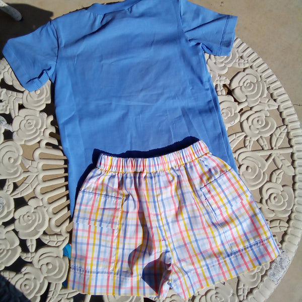 Smocked Sailboat Set | Sibling Set | Three Sisters