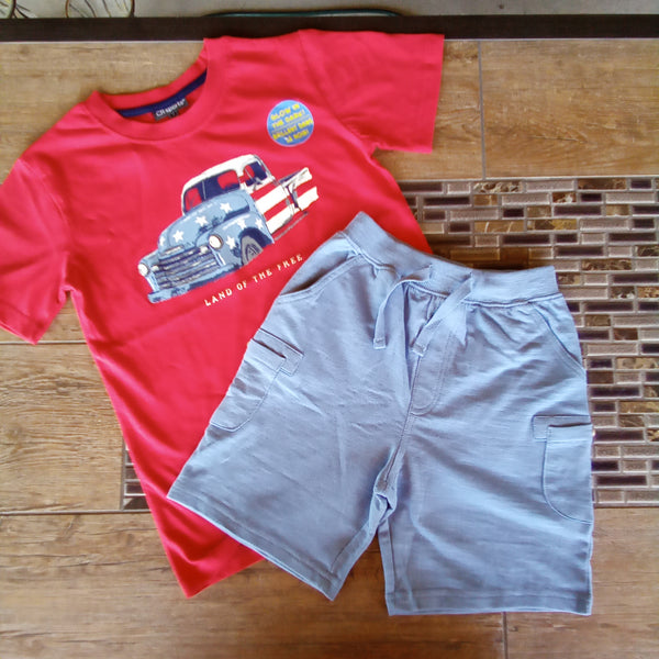 Glow in the Dark "Land of the Free" American Truck Tee | CR Sports