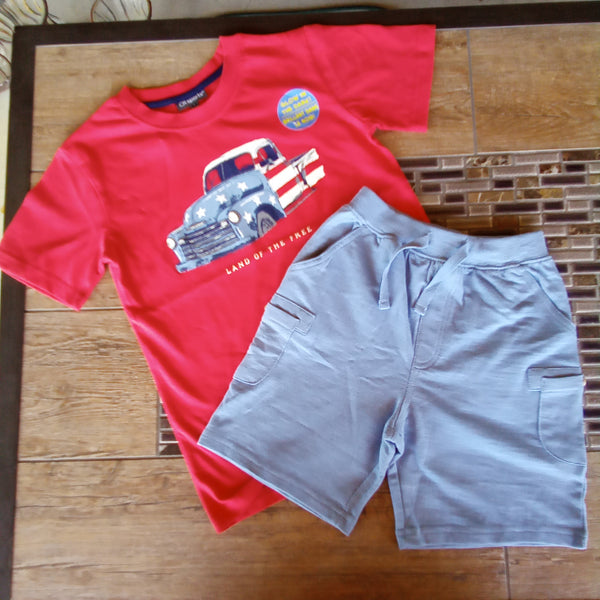 Glow in the Dark "Land of the Free" American Truck Tee | CR Sports