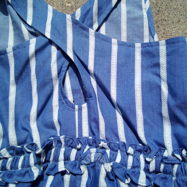 Stripe Romper | Bonnie Jean S410038-RV