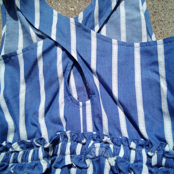 Stripe Romper | Bonnie Jean S410038-RV