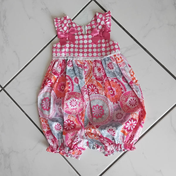 Mixed Print Infant Bubble Suit | Bonnie Baby