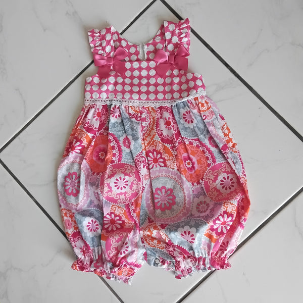 Mixed Print Infant Bubble Suit | Bonnie Baby