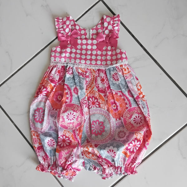 Mixed Print Infant Bubble Suit | Bonnie Baby