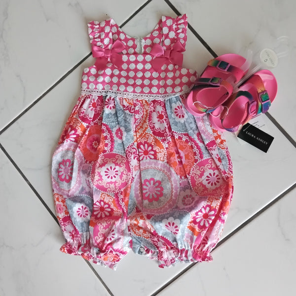 Mixed Print Infant Bubble Suit | Bonnie Baby