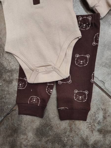 Bear Hooded Bodysuit and Joggers | Little Me