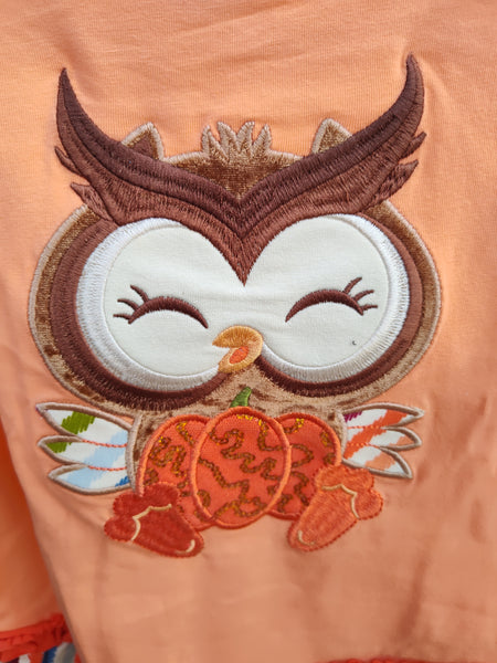 Fall Owl Shirt and Legging Set | Bonnie Jean