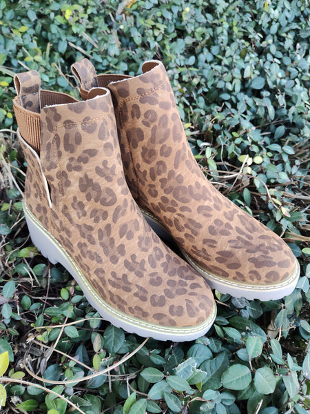 Leopard Basic Short Boot | Corky's