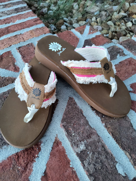 Frayed Flip Flop | Yellow Box | Gilbert