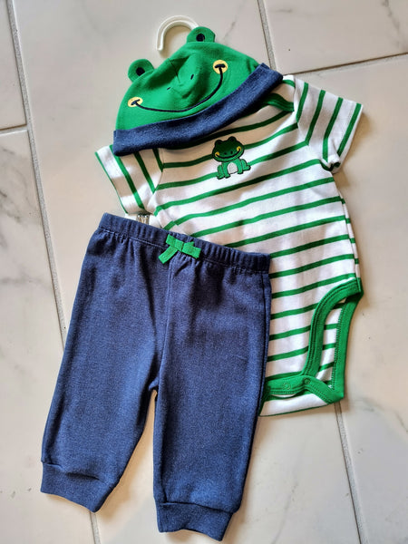 Frog Set with Frog Hat | Little Me