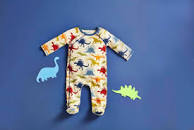 Colorful Dino Sleeper | Mud Pie