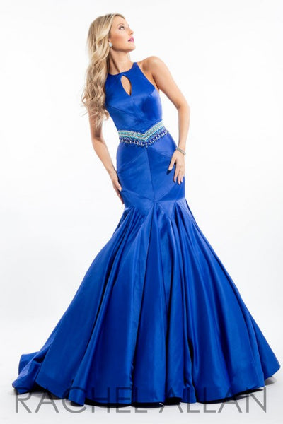 Matte Satin Mermaid After Five Dress |  Rachel Allan