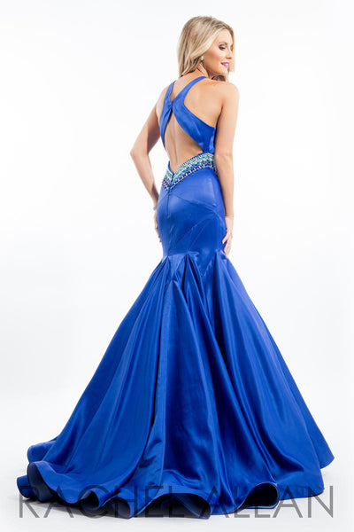 Matte Satin Mermaid After Five Dress |  Rachel Allan