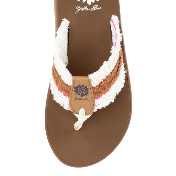 Frayed Flip Flop | Yellow Box | Gilbert