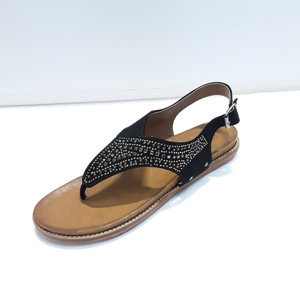Corkys Layla Thong Suede Sling Sandal