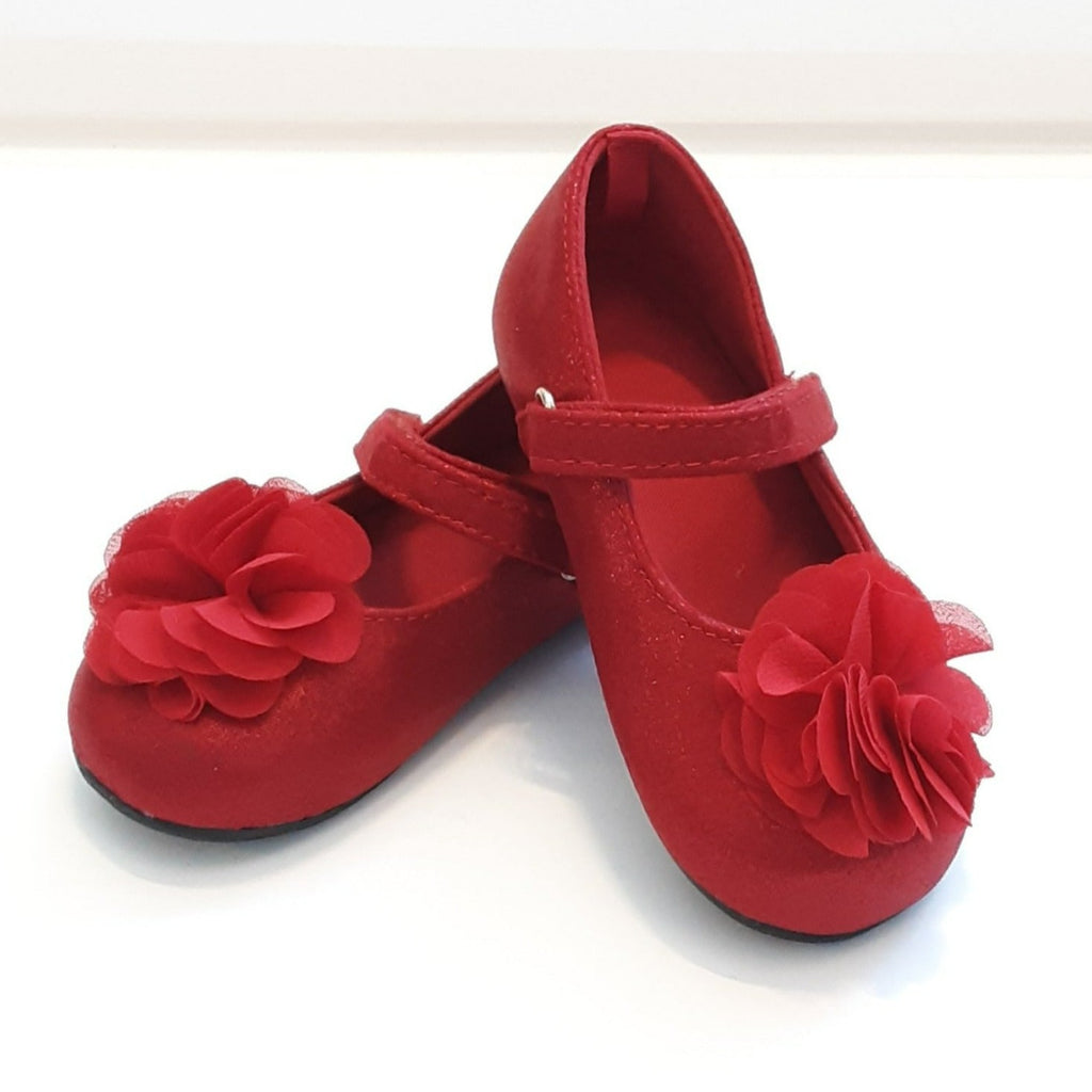 Red Mary Janes