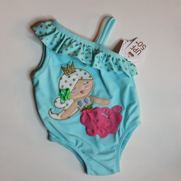 Infant UPF50+ Mermaid Swimsuit | Mud Pie Swimwear