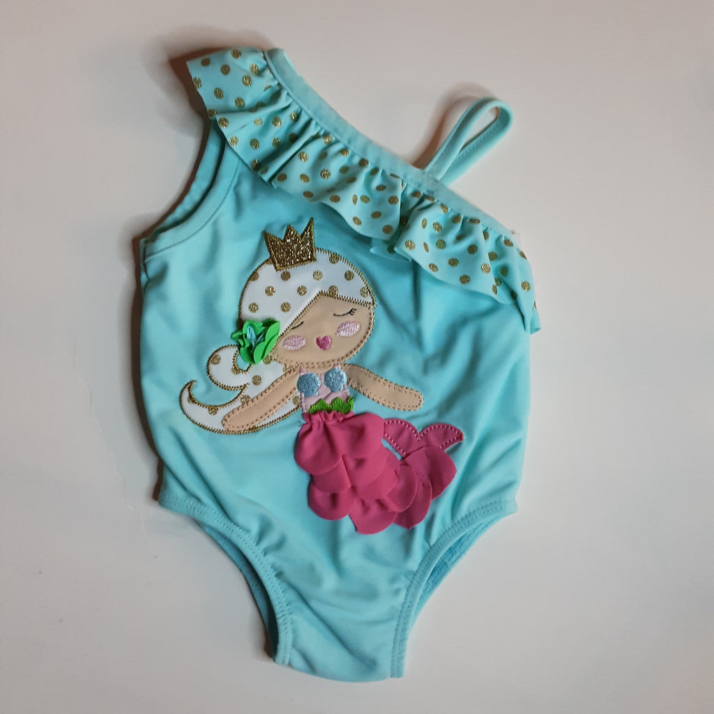 Infant UPF50+ Mermaid Swimsuit | Mud Pie Swimwear