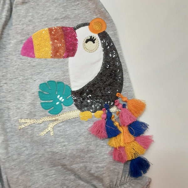 Infant Toucan Bubble Suit with Coordinating Toucan Bib | Mud Pie