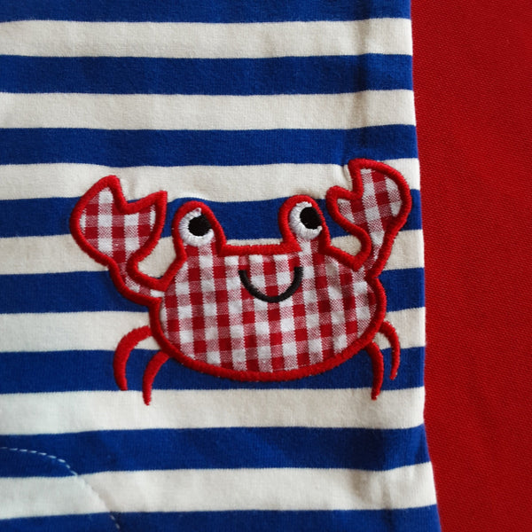 Red White & Blue Crab Shortall |  Three Sisters