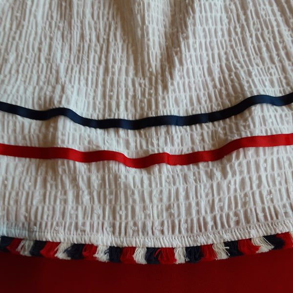 Red White & Blue Toddler Sundress | Bonnie Jean