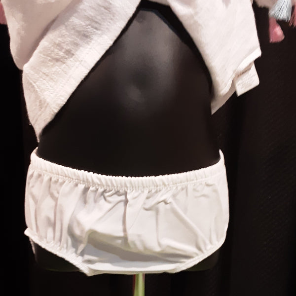 Infant Off Shoulder Tassel Dress and Bloomers | Mud Pie