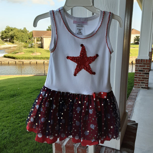 You are A Star One Piece Body Suit Tank Dress | Bonnie Jean - Last One
