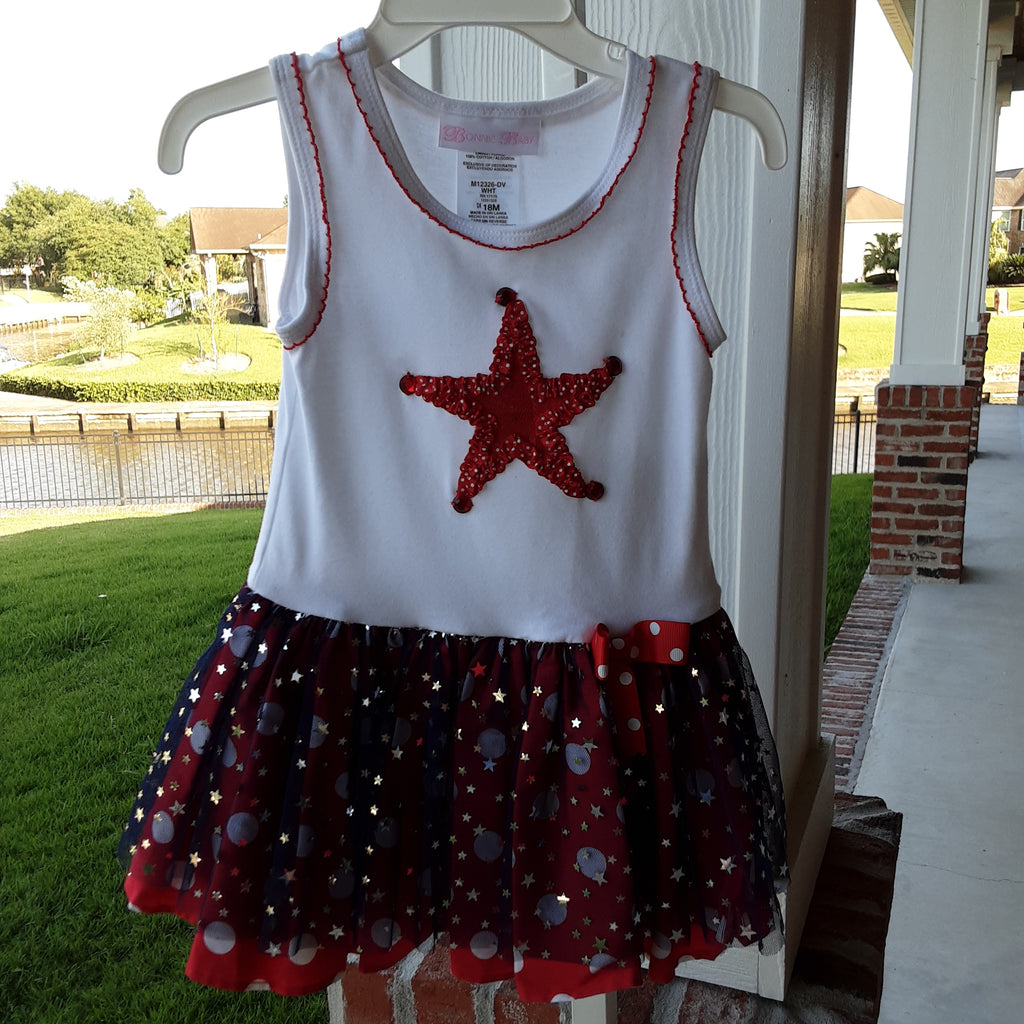 You are A Star One Piece Body Suit Tank Dress | Bonnie Jean - Last One