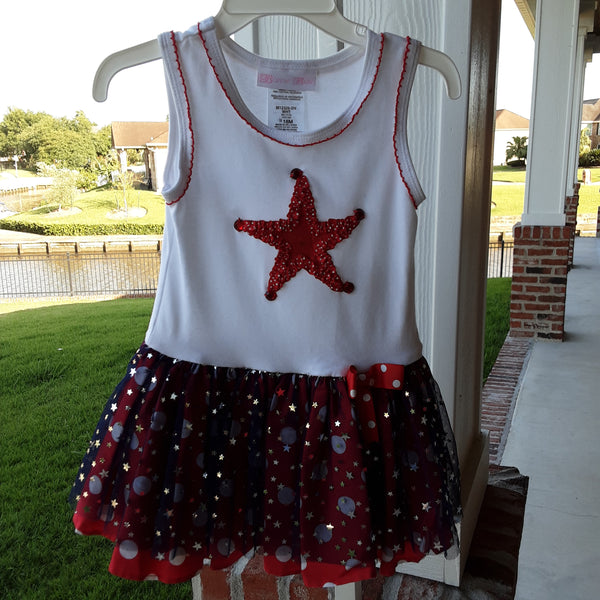 You are A Star One Piece Body Suit Tank Dress | Bonnie Jean - Last One