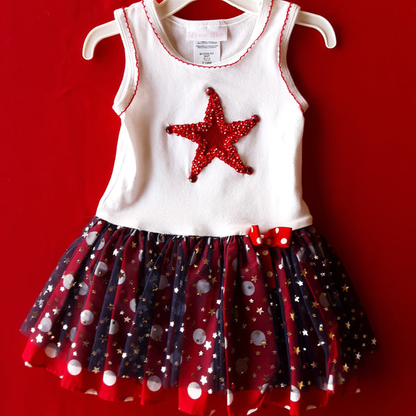 You are A Star One Piece Body Suit Tank Dress | Bonnie Jean - Last One