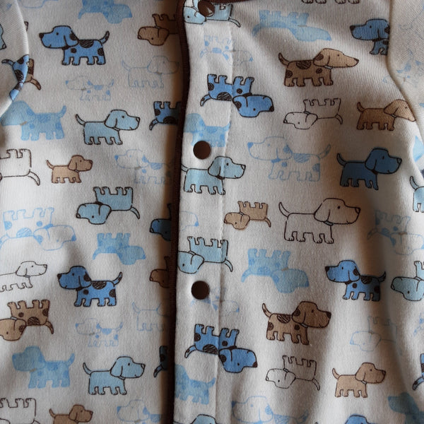 Puppies Footed One Piece and Hat with Ears | Little Me