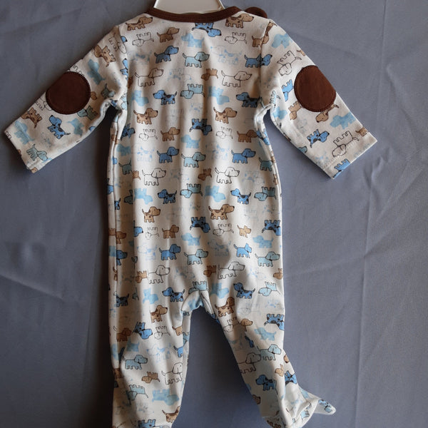 Puppies Footed One Piece and Hat with Ears | Little Me
