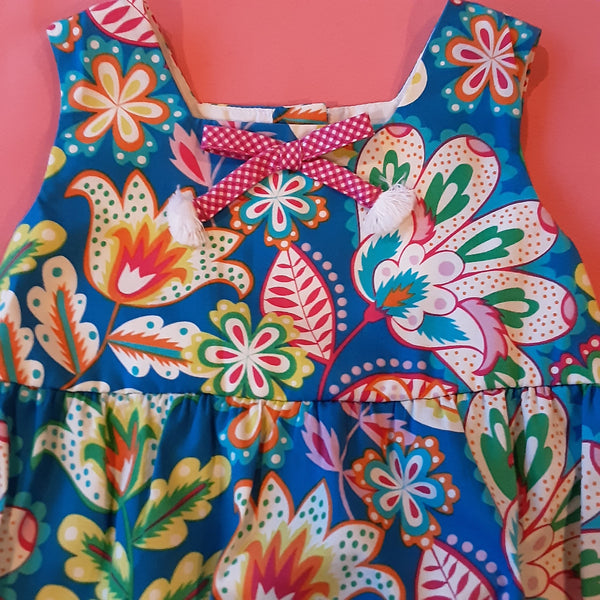 Bright Floral Bubble Suit | Last One | Bonnie Baby