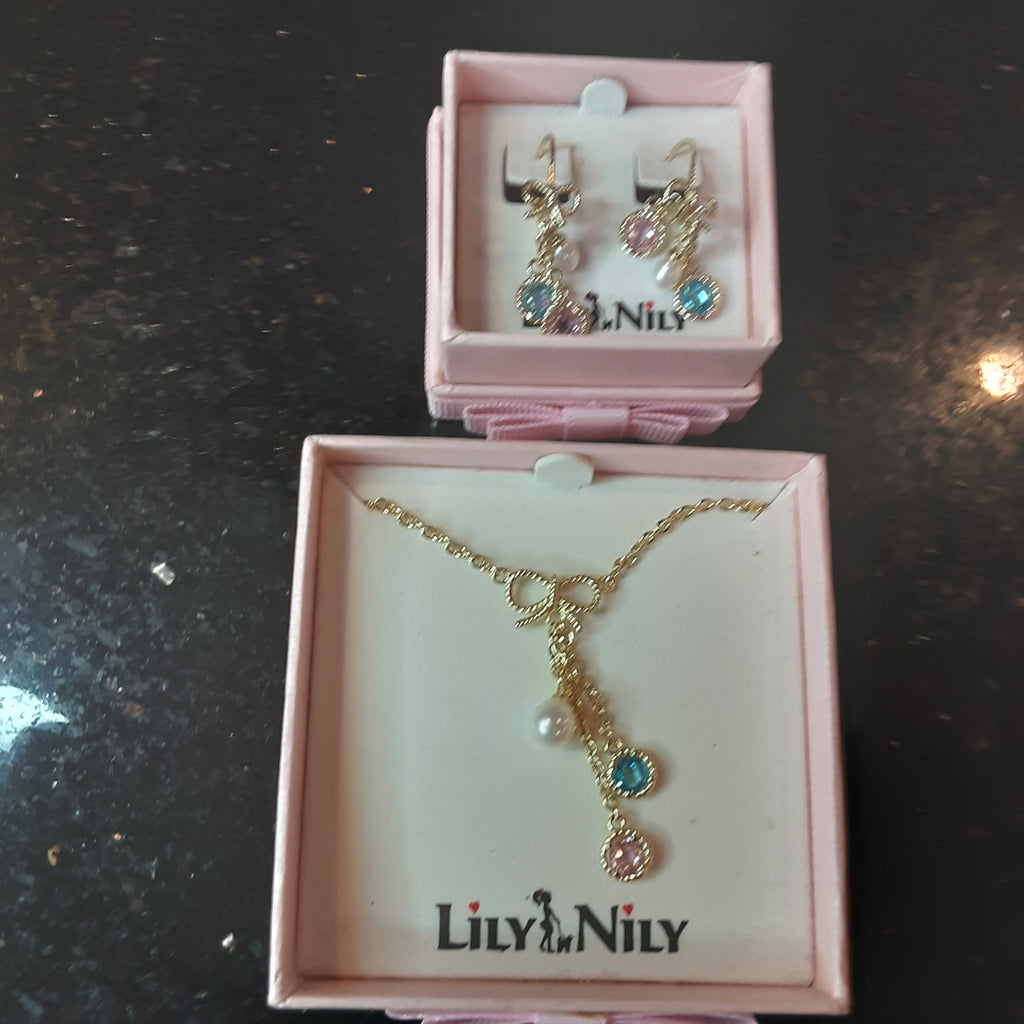 Girls Boxed Multi-colored Necklace