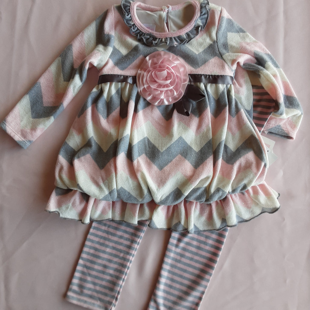 Chevron Tunic & Legging Set | Bonnie Baby | Bonnie Jean