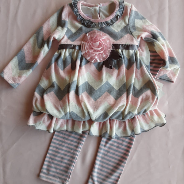 Chevron Tunic & Legging Set | Bonnie Baby | Bonnie Jean