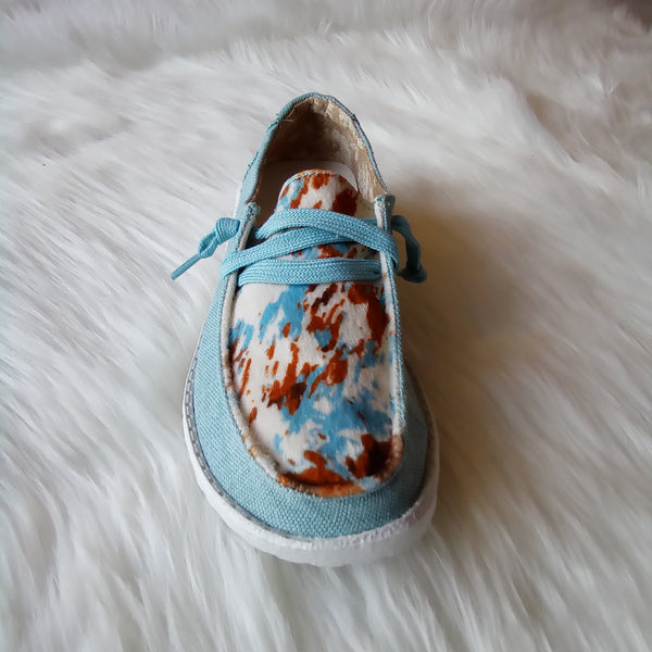 Mooma Slide On Canvas Shoe | Gypsy Jazz - Last pair size 11
