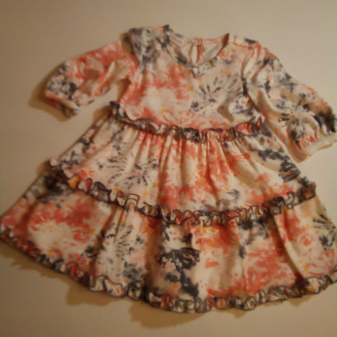 Toddler Tiered Tie Dye Dress | Bonnie Jean
