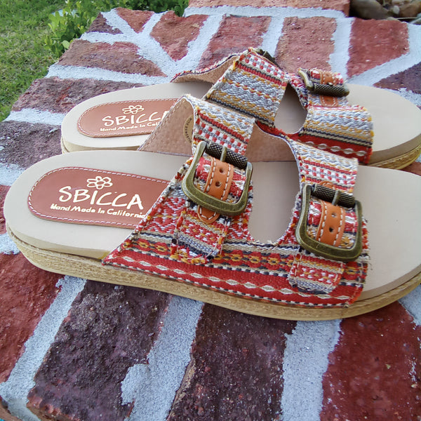 Boho Slide on Sandal | Sbicca Shawna