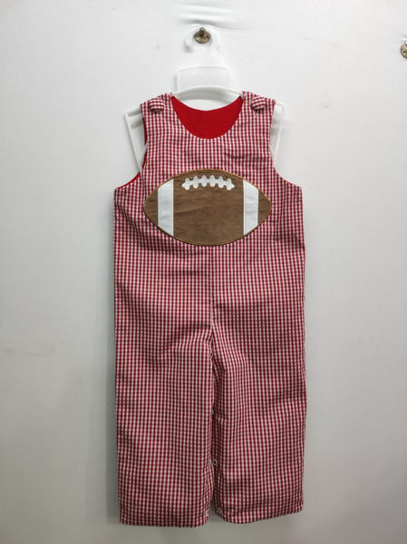 Reversible Santa to Football Longall or Overalls | Three Sisters