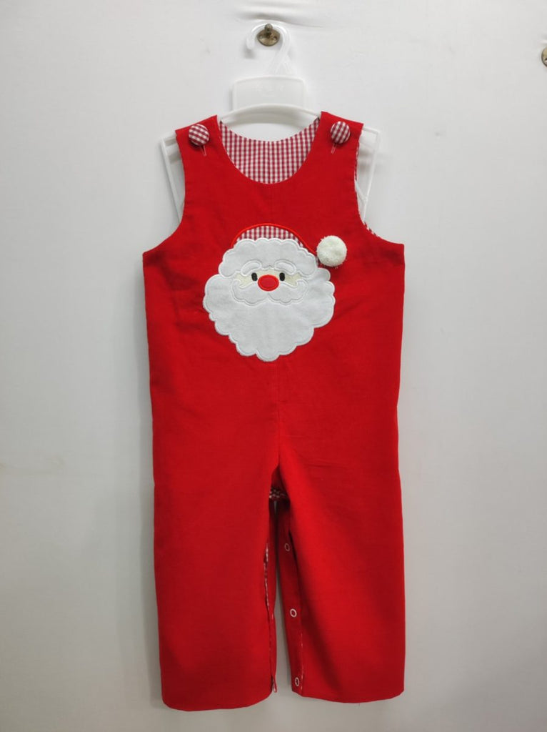 Reversible Santa to Football Longall or Overalls | Three Sisters