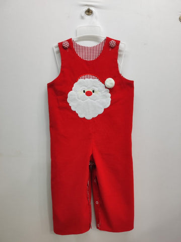 Reversible Santa to Football Longall or Overalls | Three Sisters