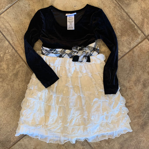 Black & Ivory Dress | Bonnie Jean